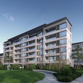 现代多层住宅3D模型下载